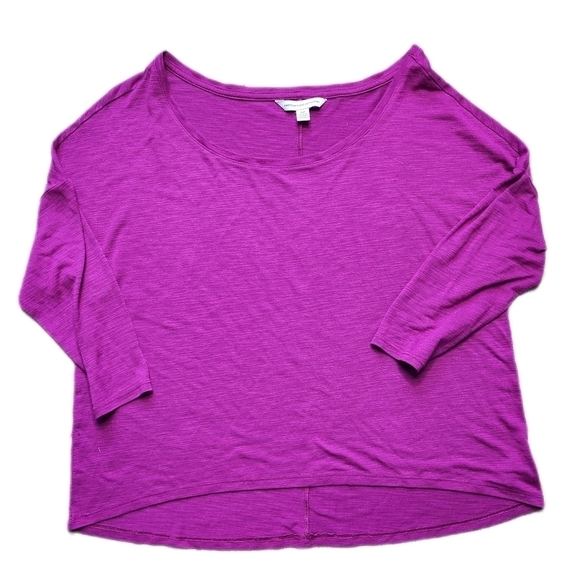 AMERICAN EAGLE OUTFITTERS 3/4 length purple tee shirt Size S - Picture 8 of 8